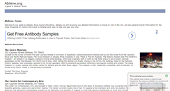 Desktop Screenshot of abilene.org