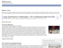 Tablet Screenshot of abilene.org